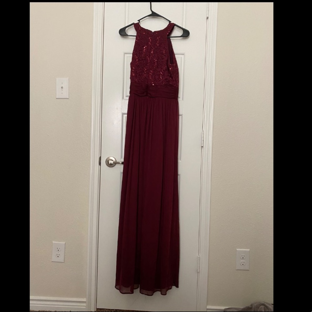 Red dress